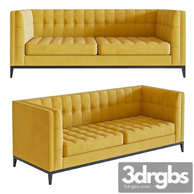 Sofa Palermo Three Seater 3D Model Download Sofa Palermo Three Seater 3D Model Download