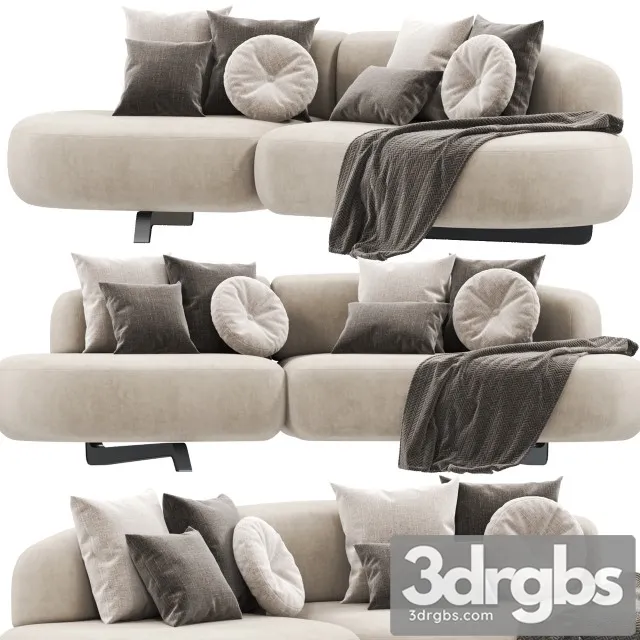 Sofa Paolo Castelli VAO 3D Model Download Sofa Paolo Castelli VAO 3D Model Download