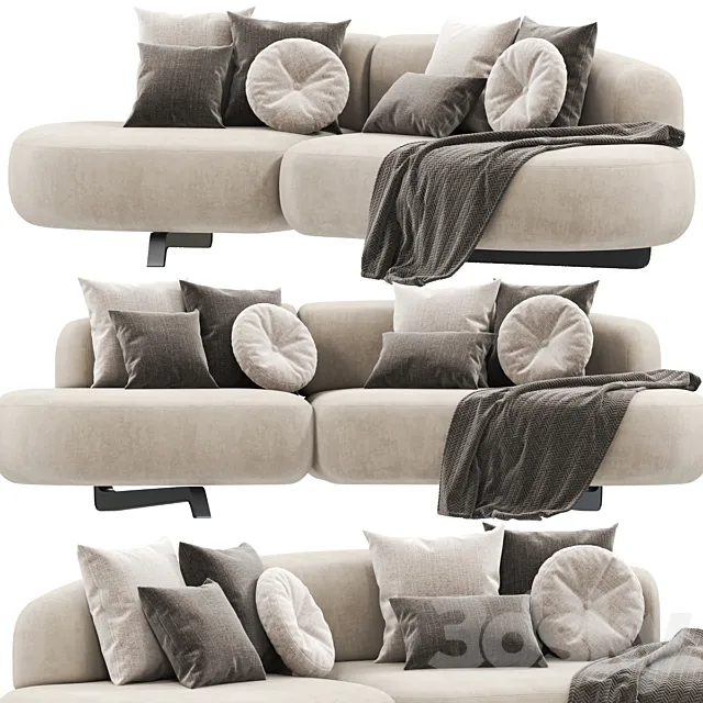 Sofa Paolo Castelli VAO 3DModel Sofa Paolo Castelli VAO 3DModel