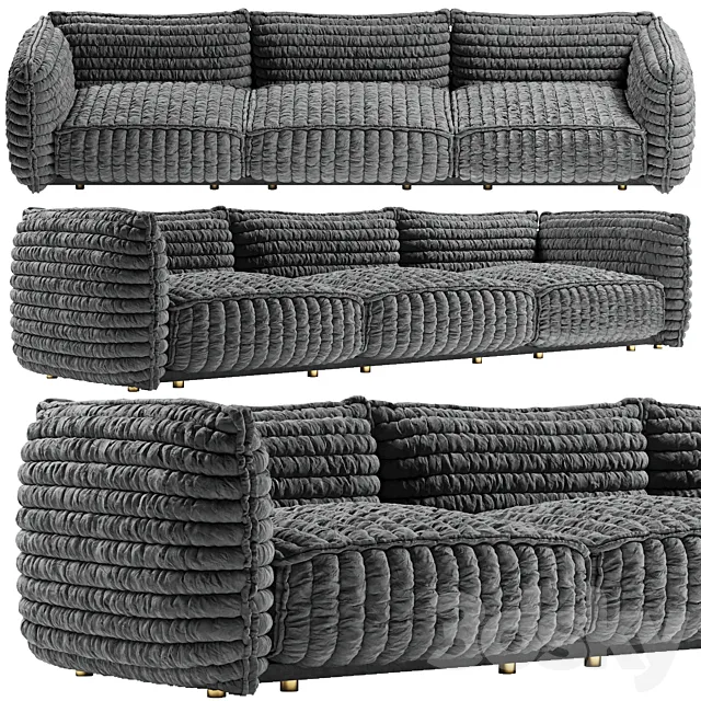 Sofa Paper Cloud Moroso 3DModel Sofa Paper Cloud Moroso 3DModel