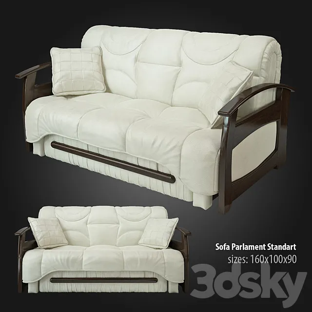 Sofa Parlament Standart 3DModel Sofa Parlament Standart 3DModel