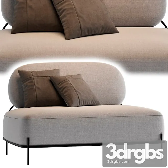 Sofa pawai 2 3D Model Download Sofa pawai 2 3D Model Download