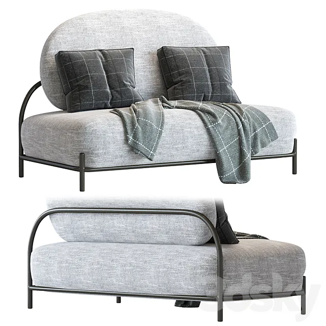 Sofa pawai 3D Model Sofa pawai 3D Model