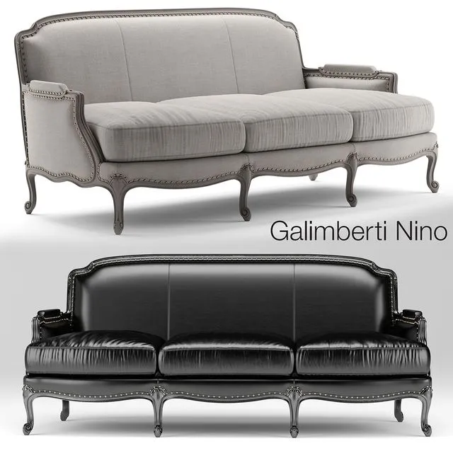 Sofa PIGRA divano 2900 3D Model