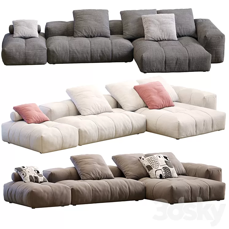 Sofa Pixel By Saba 3D Model Free Download