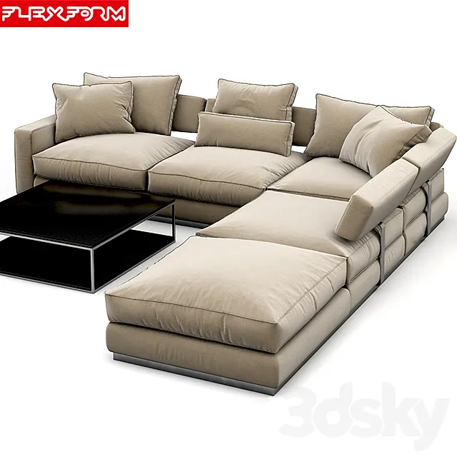 Sofa Pleasure 2 3DModel Sofa Pleasure 2 3DModel