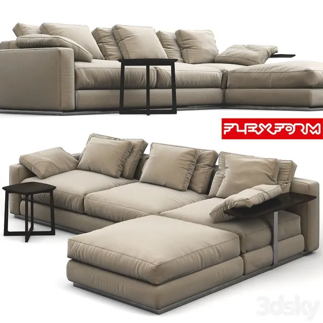 Sofa Pleasure 3D Model