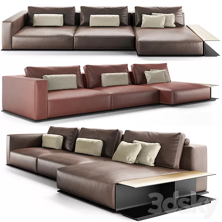 Sofa Poliform Westside 3D Model