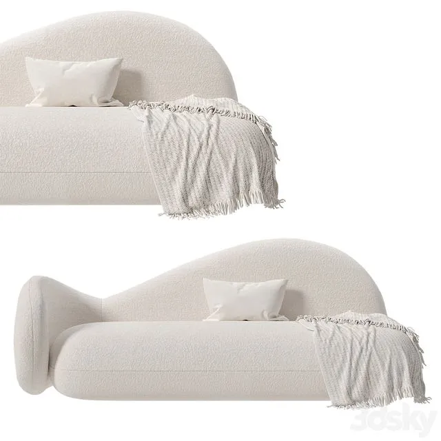 Sofa polli 3D Model Sofa polli 3D Model