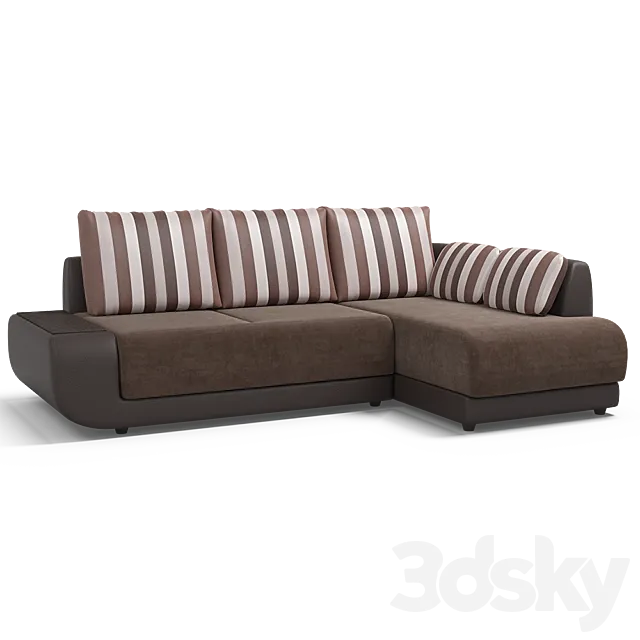 Sofa Polo 3D Model