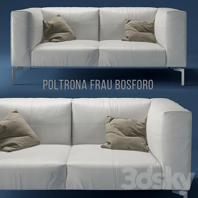 Sofa Poltrona Frau Bosforo 3DModel Sofa Poltrona Frau Bosforo 3DModel