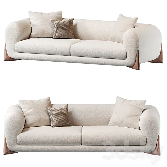 Sofa PORADA SAFTBAY 3D Model Sofa PORADA SAFTBAY 3D Model