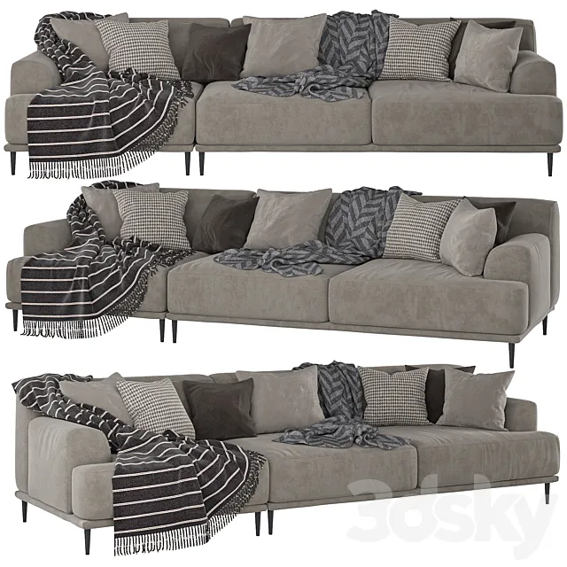 Sofa Portofino 3D Model Sofa Portofino 3D Model