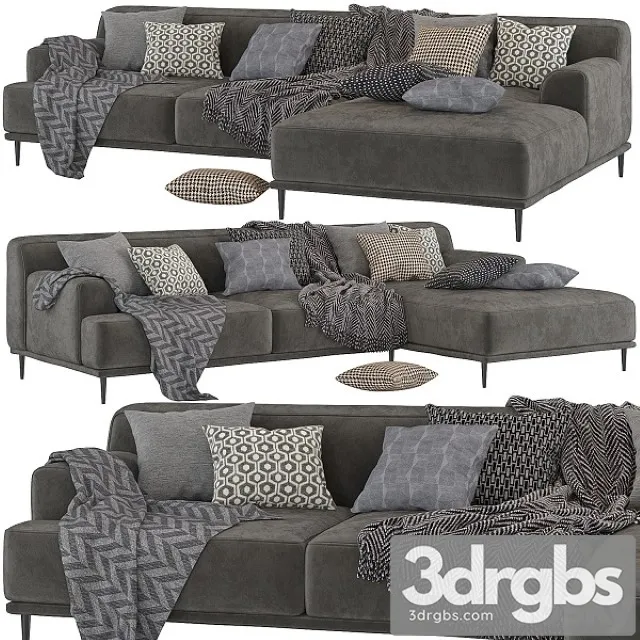 Sofa Portofino 3D Model Download Sofa Portofino 3D Model Download