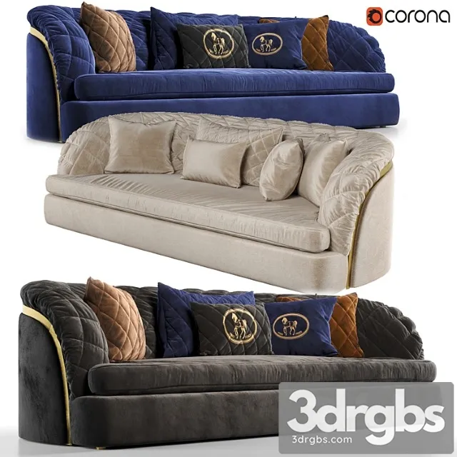 Sofa Portofino Cantori 3D Model Download Sofa Portofino Cantori 3D Model Download