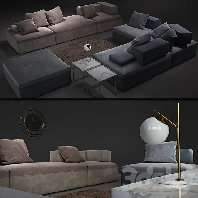 Sofa prosecco 3DModel