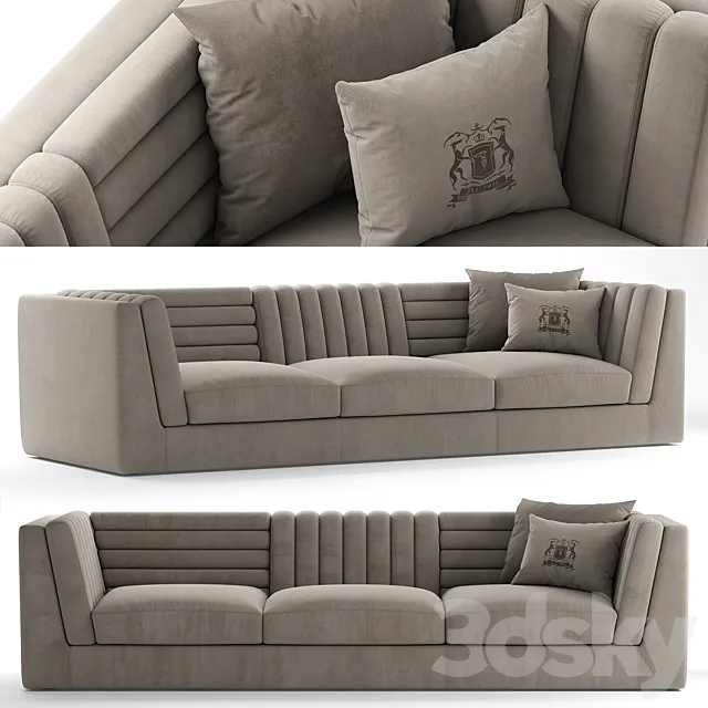Sofa relief sofa 3D Model Sofa relief sofa 3D Model