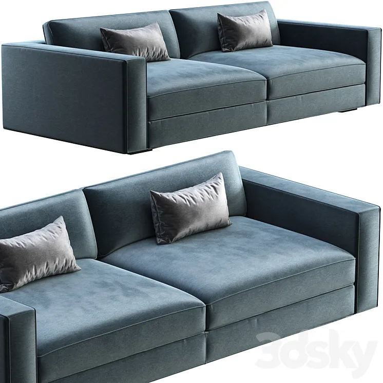 Sofa restoration hardware maddox 3D Model Free Download Sofa restoration hardware maddox 3D Model Free Download