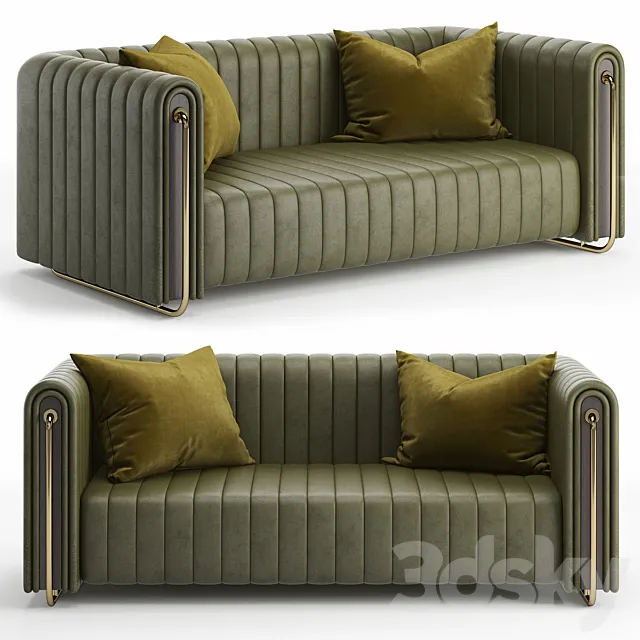 Sofa rivers 3D Model Sofa rivers 3D Model