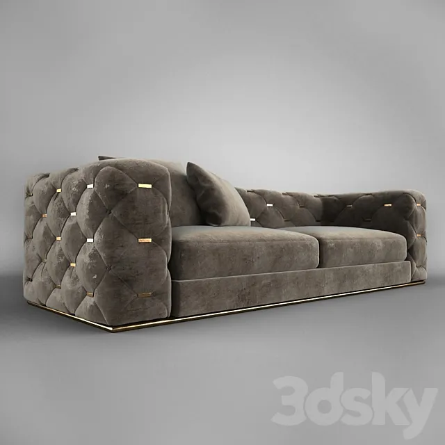 Sofa Roberto Cavalli 3DModel Sofa Roberto Cavalli 3DModel