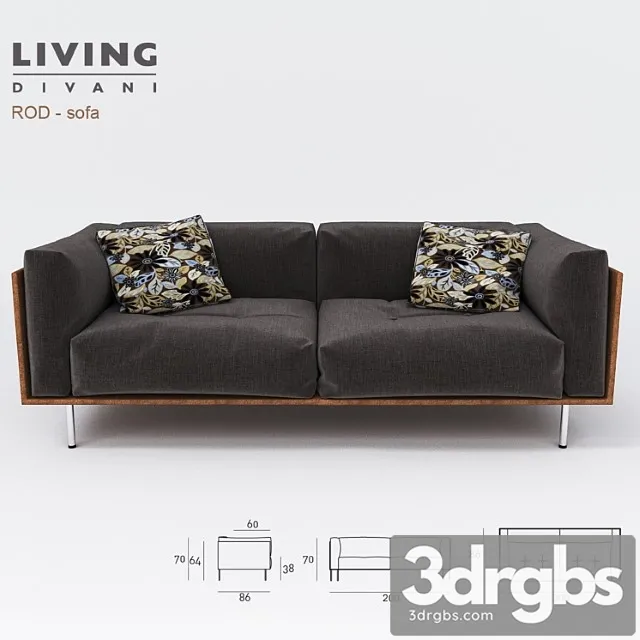 Sofa Rod 3D Model Download Sofa Rod 3D Model Download