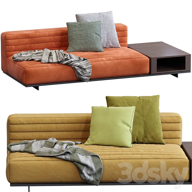 Sofa roger by minotti 3DModel Sofa roger by minotti 3DModel