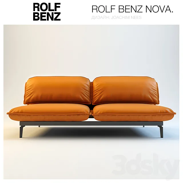 Sofa ROLF BENZ NOVA 3D Model Sofa ROLF BENZ NOVA 3D Model