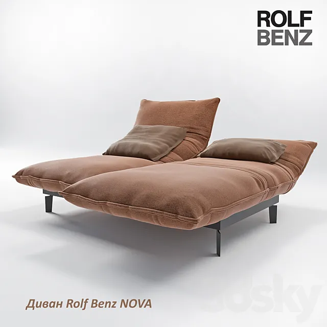 Sofa Rolf Benz NOVA 3DModel Sofa Rolf Benz NOVA 3DModel