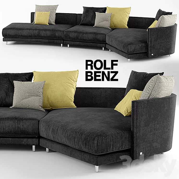 Sofa ROLF BENZ ONDA 3D Model