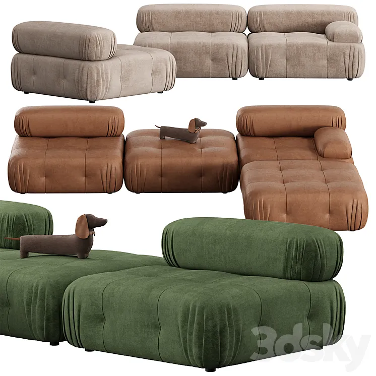 Sofa ROSHE Sofaclub 3D Model Free Download