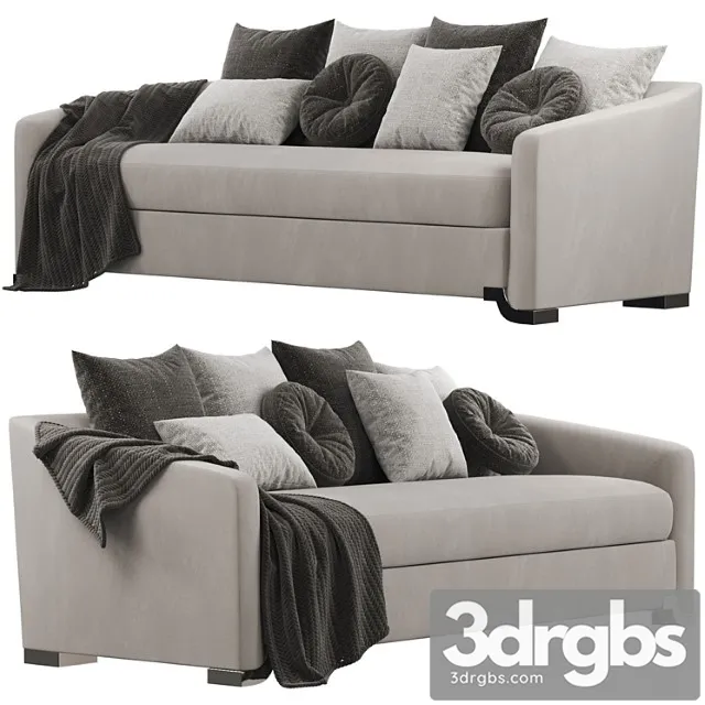 Sofa rubelli halo coupe 2 3D Model Download Sofa rubelli halo coupe 2 3D Model Download