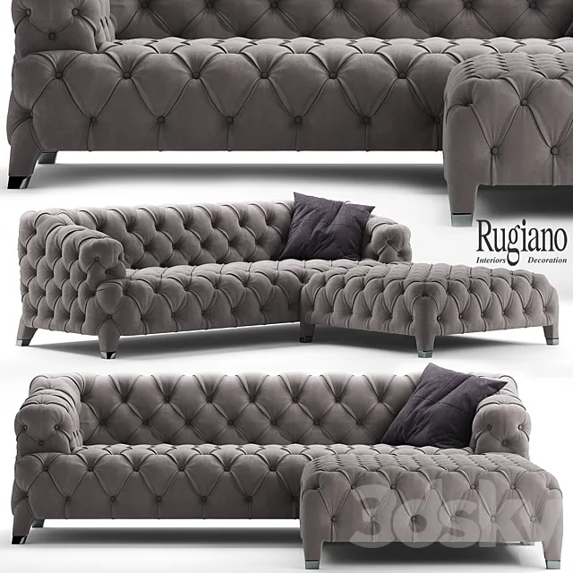 Sofa rugiano cloud 3DModel
