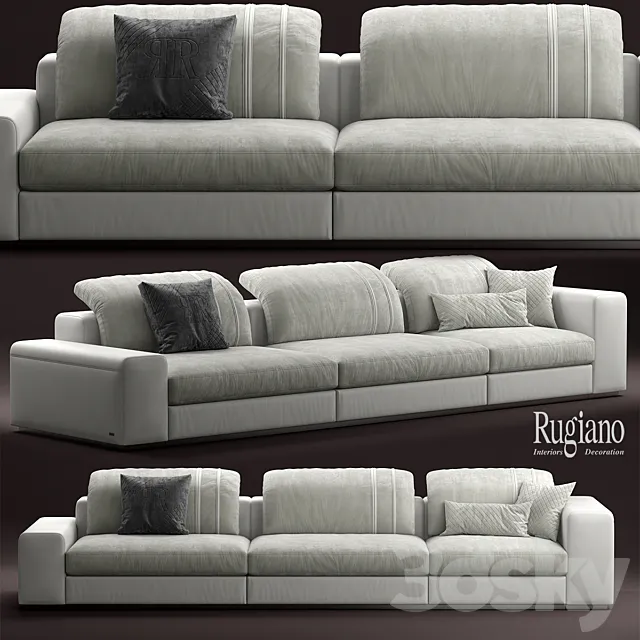 Sofa Rugiano MIAMI 3DModel