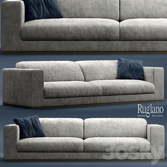 Sofa Rugiano VOGUE sofa 3D Model Sofa Rugiano VOGUE sofa 3D Model