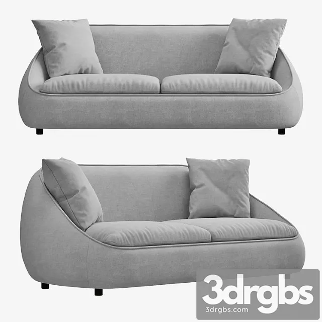 Sofa Safira 200x100x75 La forma (julia grup) 2 3D Model Download Sofa Safira 200x100x75 La forma (julia grup) 2 3D Model Download