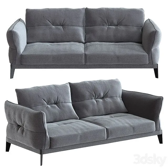 Sofa Saiwala Corsica 3D Model Sofa Saiwala Corsica 3D Model