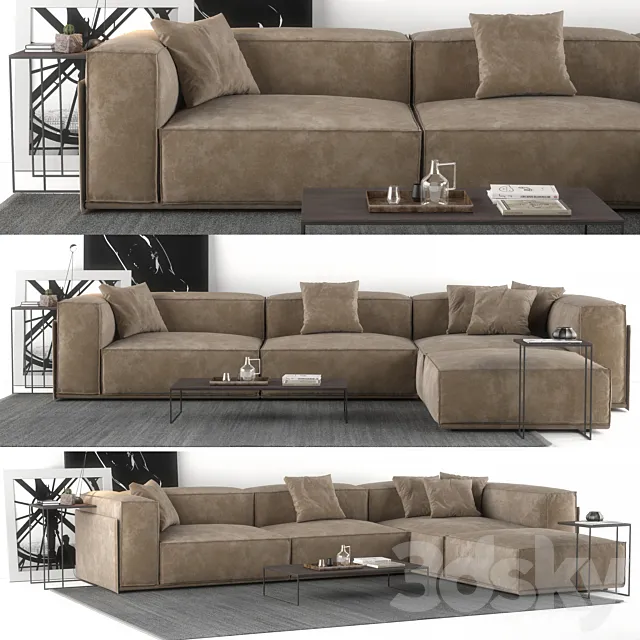 Sofa Salotti Doimo Roland 3D Model