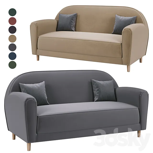 Sofa Sammi 3D Model Sofa Sammi 3D Model