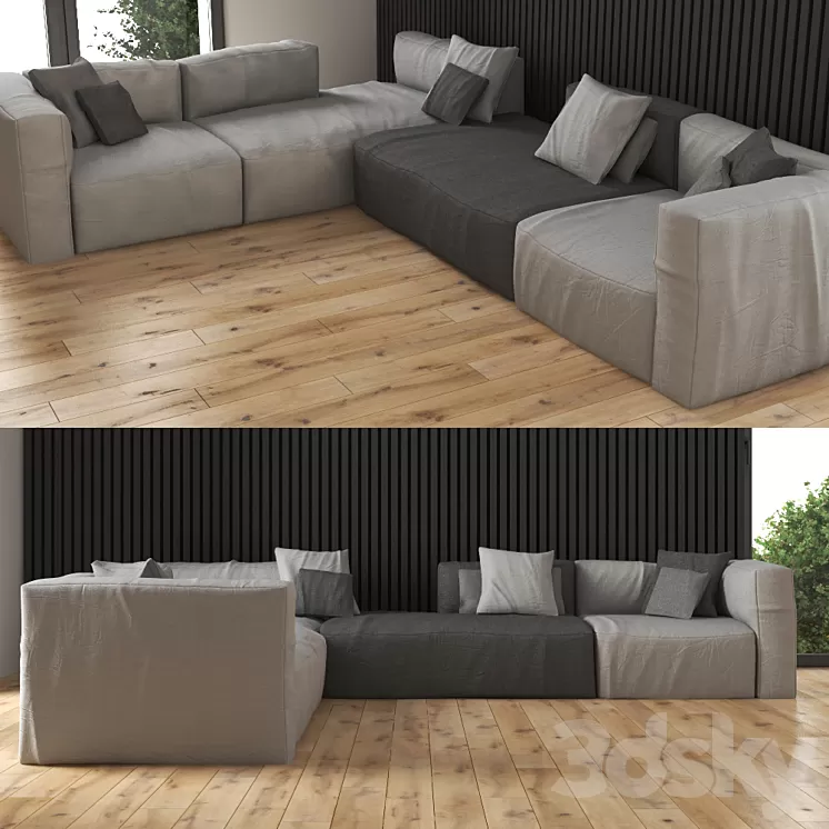 Sofa Scotch BIG 3D Model