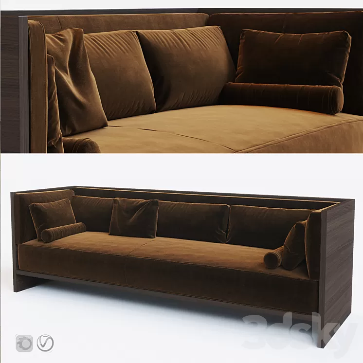 Sofa set 01 3D Model Sofa set 01 3D Model