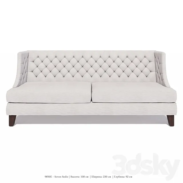 Sofa Seven Sedie – 9850E 3DModel