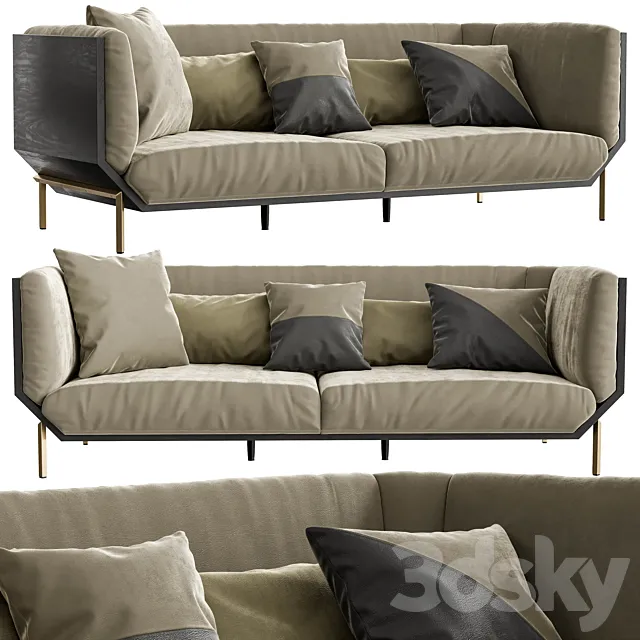 Sofa SHAKE PRISM 3DModel Sofa SHAKE PRISM 3DModel