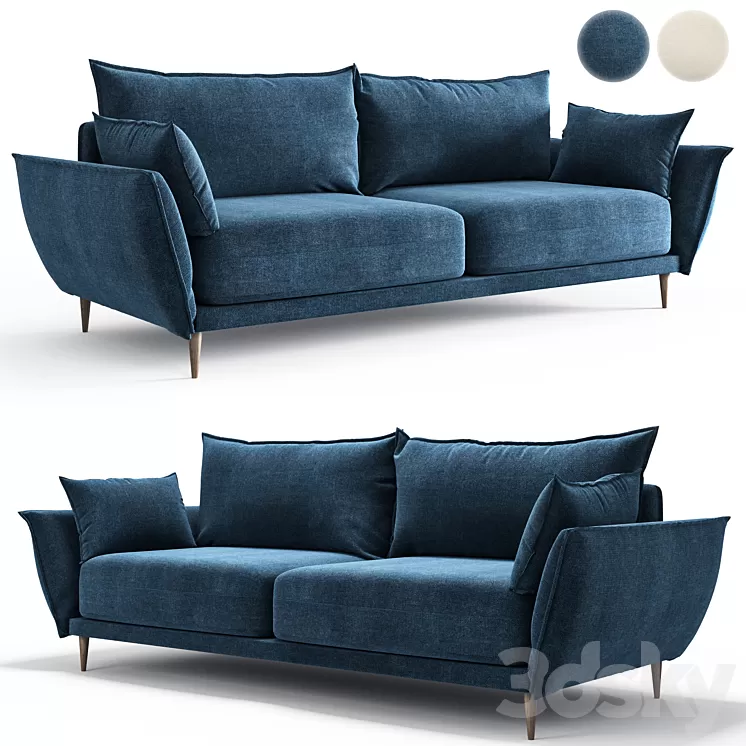 Sofa Shields Happy Deep Ocean 3D Model Sofa Shields Happy Deep Ocean 3D Model