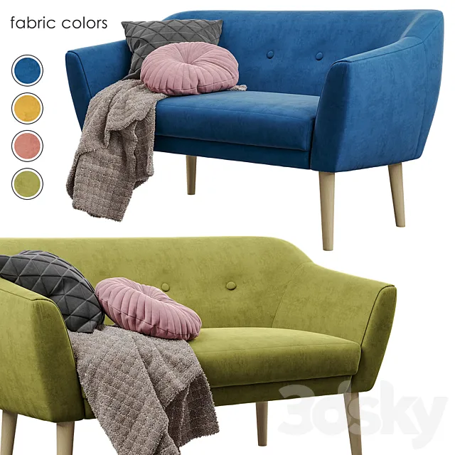 Sofa Signal Bergen 2 3D Model