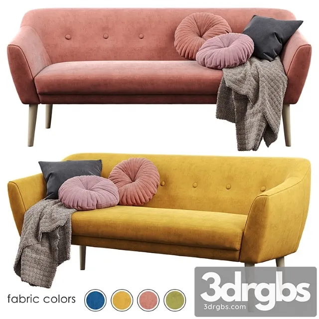 Sofa Signal Bergen 3 3D Model Download Sofa Signal Bergen 3 3D Model Download
