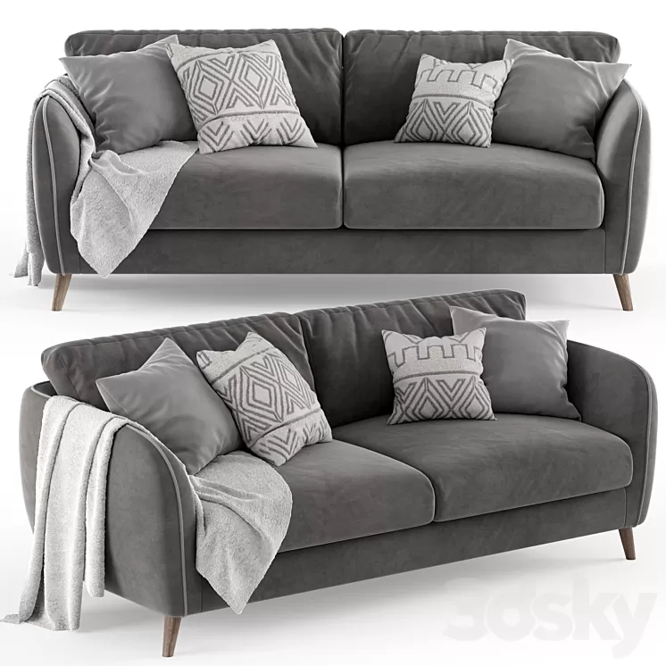 Sofa Sits Lucy 3D Model