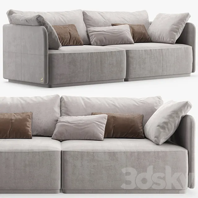 sofa SMANIA Beverly 240 3DModel sofa SMANIA Beverly 240 3DModel