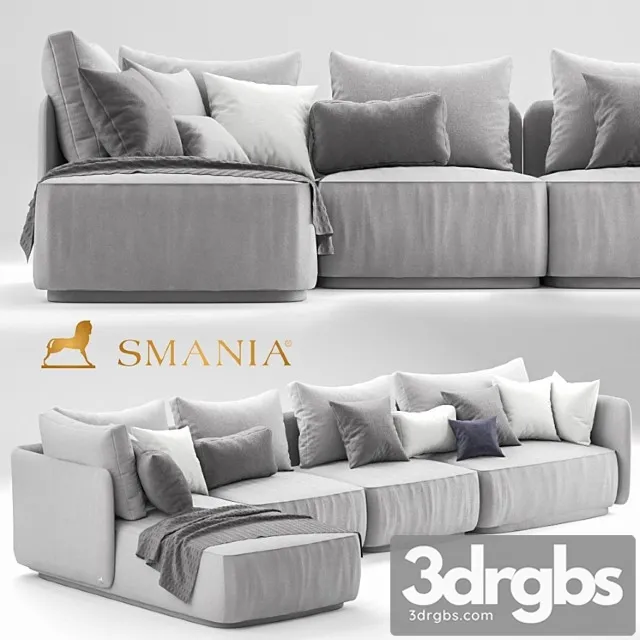 Sofa smania beverly set 2 2 3D Model Download Sofa smania beverly set 2 2 3D Model Download