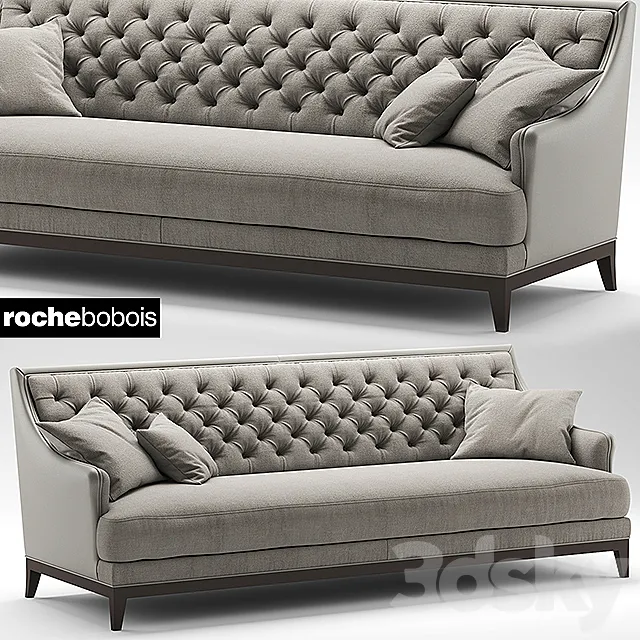 Sofa SOFA FAUTEUIL EPOQ roche bobois 3DModel Sofa SOFA FAUTEUIL EPOQ roche bobois 3DModel