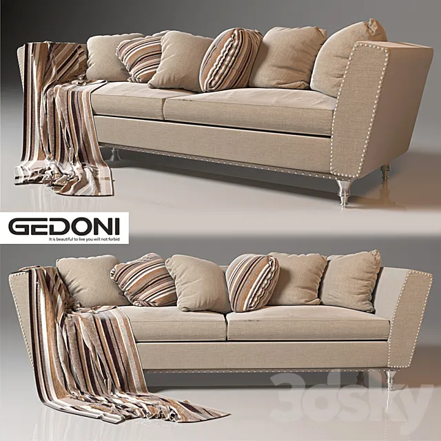 sofa sofa GEDONI 3DModel sofa sofa GEDONI 3DModel